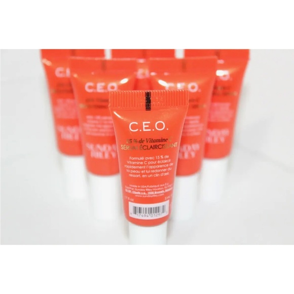 $85 Value! 6X Sunday Riley CEO Brightening Serum 15%.17 Oz x 6 = 1 Oz total!!
